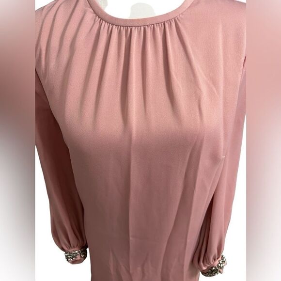 TED BAKER JOELE EMBELLISHED CUFF
SHIFT DUSTY ROSE DRESS 2 / us 6 - Picture 8 of 16